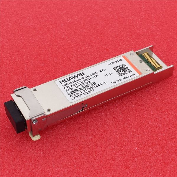 Quality Original XFP Huawei 10G-850nm-0.3km-MM-XFP  FTLX8512D3BCL-HW 34060362 wholesale