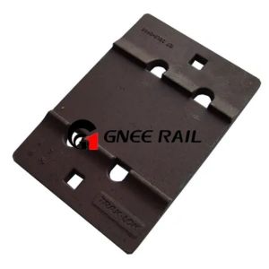 Rail Fasteners Tie Plates For Reinforcing And Centering Rails And Ties