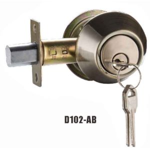 Cheap Entrance Deadbolt Lock ET Function With Changeable Square Corner 1&quot;X2-1/4&quot; Faceplate for sale