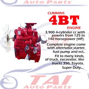 China 4BT 3.9L Complete Truck Engine For Cummins Truck Engineering Machinery on sale