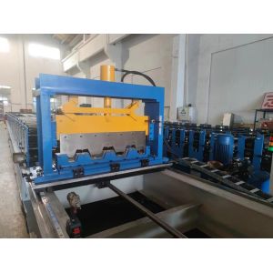 0.8-1.2mm 2'' 3'' Composite Deck Floor Roll Forming Machine Galvanized Steel