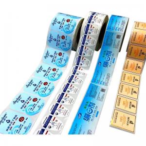 Cheap Custom Logo Packaging Hologram Label Sticker Gold Genuine Secure Printable for sale