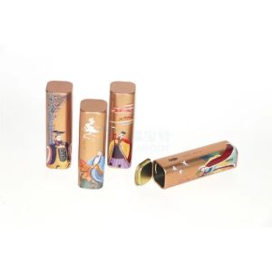 Square Tea Packaging Tin Box Deep Round Screw Colorful 1 Oz 2oz 4oz 6oz 8OZ