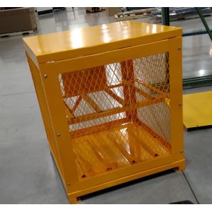 Vertical 2 To 20 Cylinders Gas Cage Used For Gas Tank And Cylinder Locker