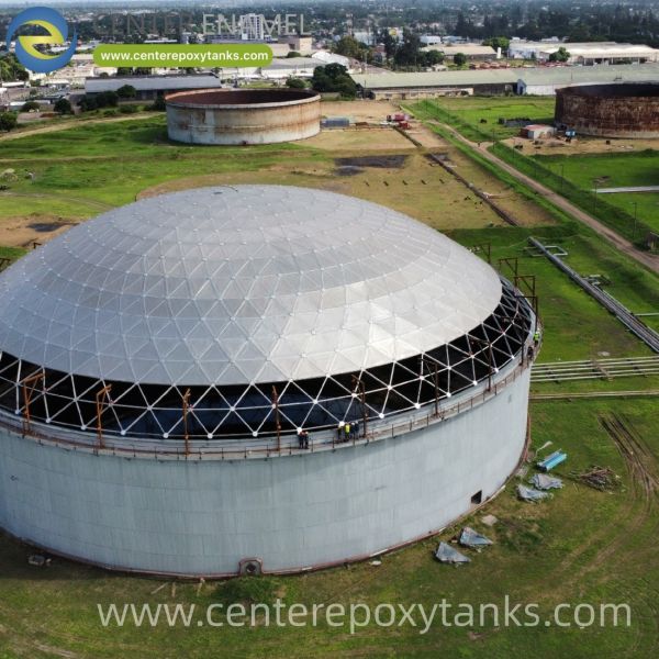 Aluminum Geodesic Dome for Silo Tank: Provides a Strong, Lightweight, and Self