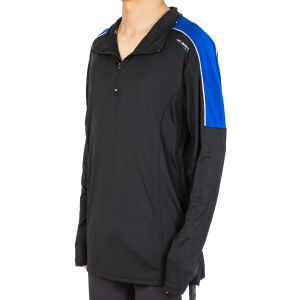 Fashinable OEM Accepted Zippered Long Sleeve Tshirt With Logo