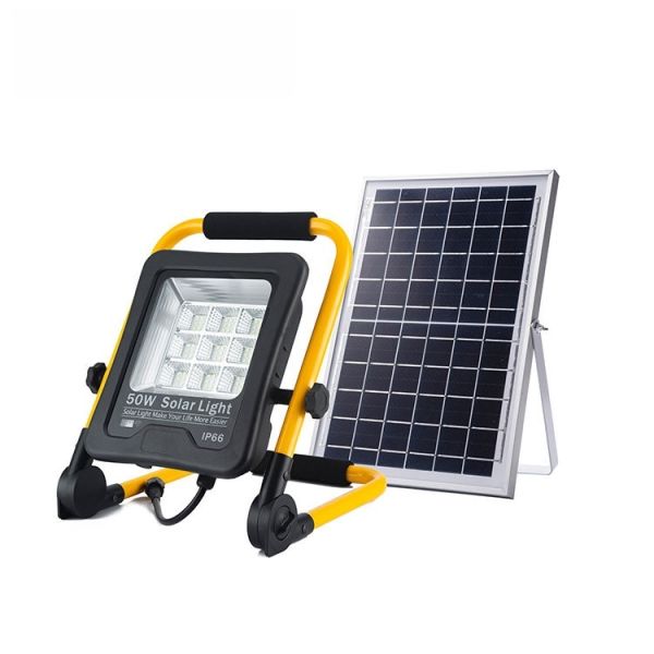 Quality Brightest Ip 66 Exterior 50w 100w 200w Garden Outdoor Solar Led Flood Light Lamp for 6V Input Voltage SMD3030 LED Light Source wholesale