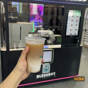 Automatic Coffee Robot Barista Vending Machine with 6 Flavors