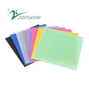 2440x1220 PP Corrugated Sheet 5mm 6mm Fluted Polypropylene Sheet