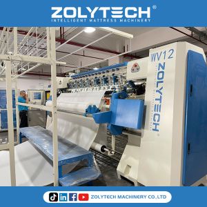 China Automatic Mattress Making Machine Auto Lubricating System