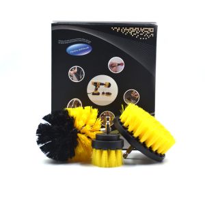China Portable Drill Cleaning Brush Power Scrubber Drill Attachment Brush Set on sale