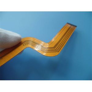 Multilayer flexible PCBs Polyimide PCBs at 0.25mm Thick FPC Immersion Gold PCB