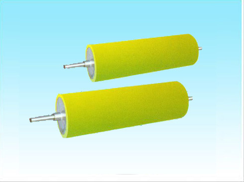 Customized Industrial Silicone Rubber Roller High Temperature Resistant , Shore