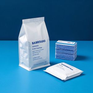 Bulk FDA Flat Bottom Bag with Zipper | Waterproof Stand-Up Packaging, Custom