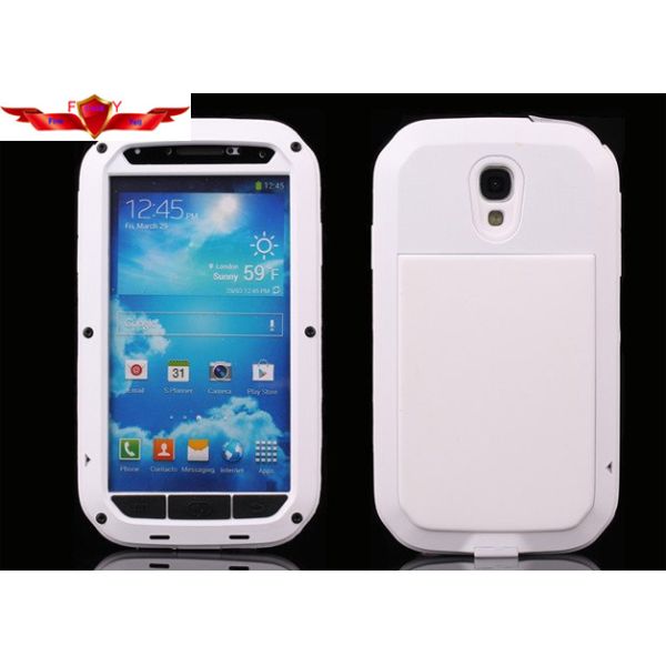 Class A Dirtproof/Shockproo/Waterproof Samsung S3/4 Cases Zinc Alloy With Tempered Glass
