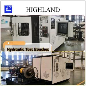 Cheap HIGHLAND Ship Hydraulic Test Benches Testing Hydraulic Machine with Clear Pipeline Connection for sale