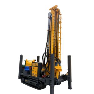 China Crawler Gl350s Water Well Drill Rig 350m Depth 105-325mm Hole Diameter on sale