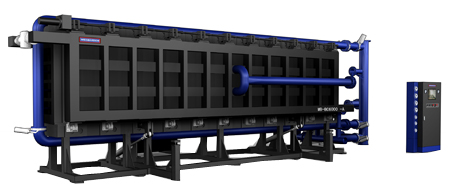 Quality eps automatic air-cooling block molding machine wholesale