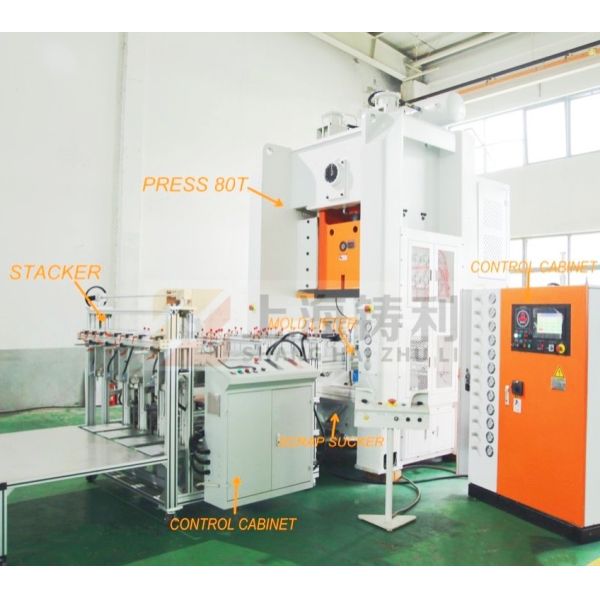 12000pcs/H Aluminium Foil Container Making Machine Aluminium Foil Tea Cup Making