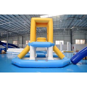 Inflatable Commercial Water Splash Park / Floating Water Playground Equipment In