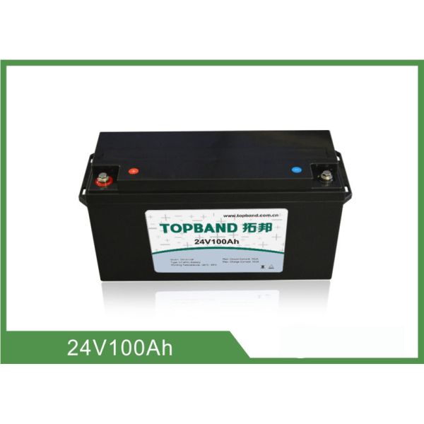 Quality 24V 100AH Lithium Iron Phosphate Deep Cycle Battery wholesale