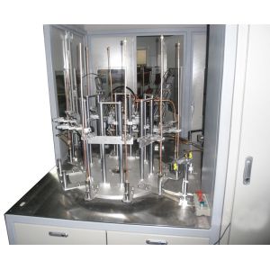 Turntable Flame Automatic Brazing Machine for Copper Parts Production Tact 10s