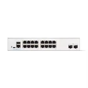 C1300-16T-2G 16-Port 10/100/1000 Network Switch with 2x 1GE SFP and 512 MB Flash