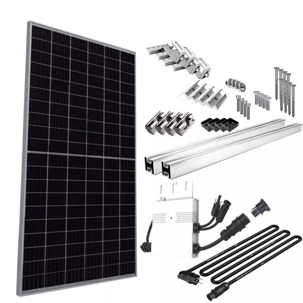 Quality Mono Crystalline Balcony Solar System Panel On Grid 800W With Bracket wholesale