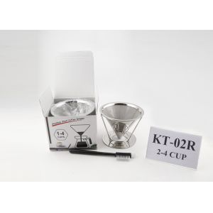 Lightweight Reusable Coffee Maker Gift Set With Stainless Coffee Filter And