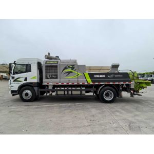 Used Zoomlion 10023 Concrete Line Pump with 100/55m³/H Output 13800Kg Weight and