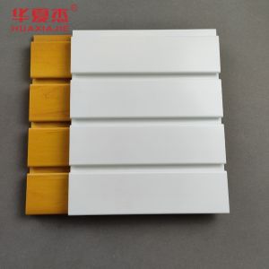 High Durability PVC Slatwall In Customized Lengths Of 4ft And 8ft Pvc Garage Panel
