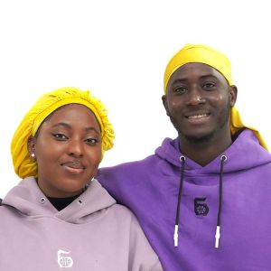 Soft Velvet Satin Silk Custom Logo Durag Bonnet