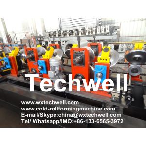 Quick Interchangeable C / Z Purlin Cold Roll Forming Machine with PLC Control