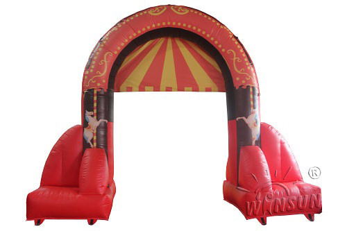 Quality Attractive Inflatable Advertising Arch , Environmental Friendly Blow Up Arch wholesale