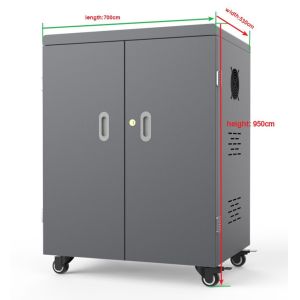 China USB Type RoHS 54 Units Tablet Charging Cabinet For Ipads on sale
