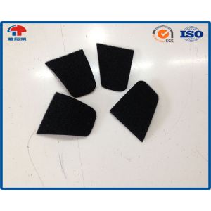 Precut Custom shape Hook And Loop Coins Closure For Logo Patch Sewing Or Stick