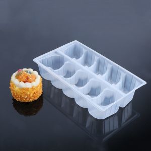 FDA Plastic 4.5cm Disposable Compartment Plates