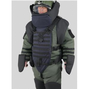Cheap Public Security Eod Bomb Suit Bulletproof Helmet V50 780m/S for sale