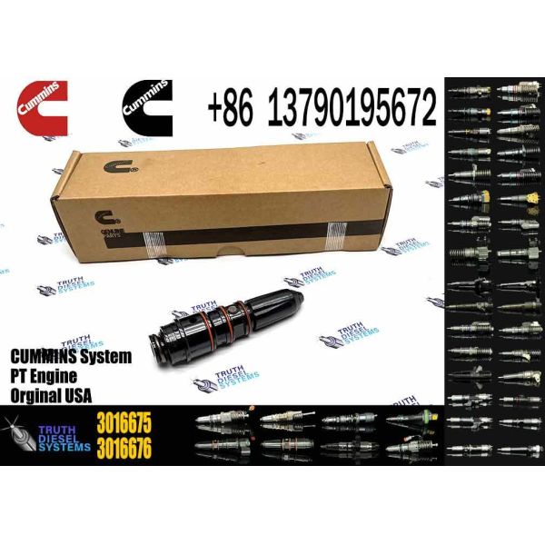 Quality Auto OEM 3054220 New 3016675 cummins Pt 3016676 Fuel System Injector 3001485 for Cummins Machinery NT855 NTA855 Engine wholesale
