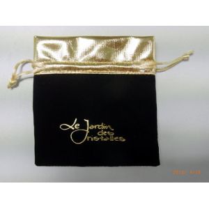 ISO9001 Eco Velvet Drawstring Pouch Small Bags Custom Logo Printed OEM
