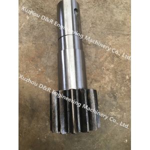 China crane 1256 use gear shaft, used with slewing bearings, 40Cr gear shafts on sale