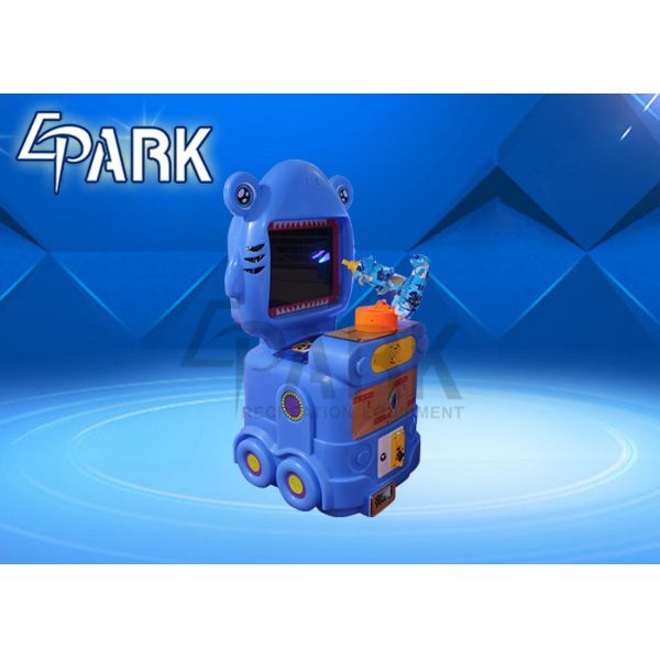 Cute Shark Cabinet Gun Shooting Redemption Game Machine For Arcade Amusement