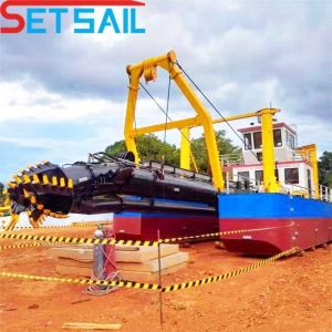 Cheap Lifeong After-sales Service Advanced Cutter Suction Sand Dredger Total Depth 1.5m-5m for sale