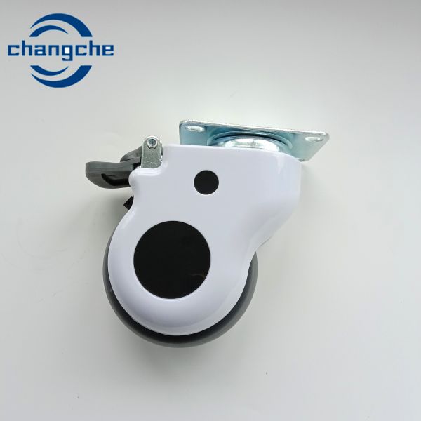 Durable Ball Bearing Rotatable Caster Wheels Zinc Plated for Enhanced Performanc