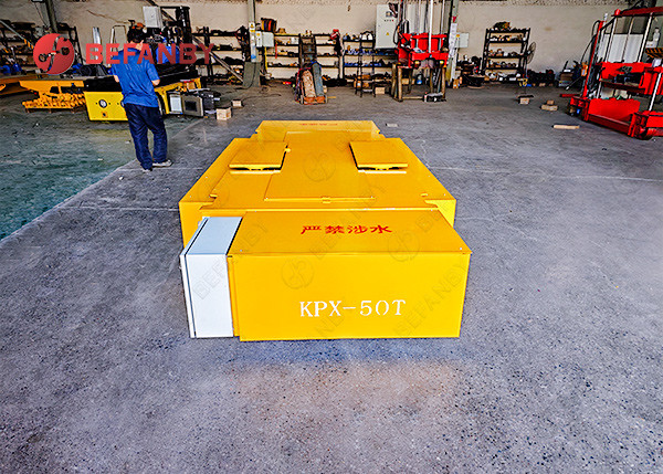 Heavy Duty 18 Tonne Factory Use Railway Battery Transfer Cart