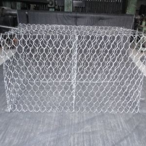 Cheap Hexagonal Hole 100x120 3.2mm Woven Gabion Baskets for sale