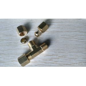 Customized CNC COMPRESSION FITTING RANGE, TEE, ELBOW, COUPLING, adapter, made in