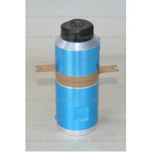 Plastic Ultrasonic Welding Transducer , Ultrasonic Vibration Transducer With