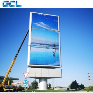 Customized Size High Brightness P6 Outdoor Facade LED Screen With Mean Well