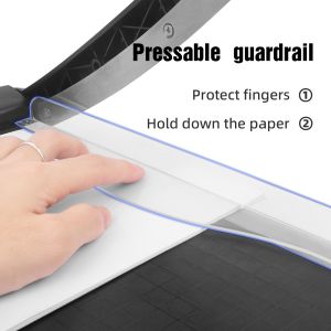 ZEQUAN Engineering Plastic ABS Manual Paper Cutter Office Cardboard Guillotine